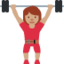 Woman Lifting Weights（中間の肌色） (Twitter)