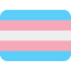 Transgender Flag Twitter/X emoji