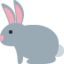 Rabbit Twitter/X emoji