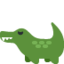 Crocodile Twitter/X emoji