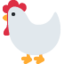 Rooster Twitter/X emoji