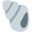 Spiral shell Twitter/X emoji