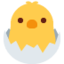Kifaranga Anayevunja Ganda Twitter/X emoji