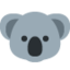 Koala Twitter/X emoji