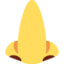 Nose Twitter/X emoji