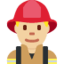 Man Firefighter（やや明るい肌色） (Twitter)