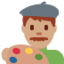 Man Artist（中間の肌色） (Twitter)