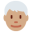 Man: White Hair（中間の肌色） (Twitter)