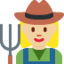 Woman Farmer（やや明るい肌色） (Twitter)