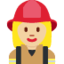 Woman Firefighter（やや明るい肌色） (Twitter)