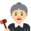 Woman Judge（やや明るい肌色） (Twitter)