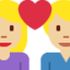 Эмодзи 👩🏼‍❤️‍👨🏼 Twitter.com