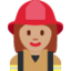 Woman Firefighter（中間の肌色） (Twitter)
