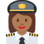 Woman Pilot（やや暗い肌色） (Twitter)