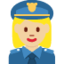 Woman Police Officer（やや明るい肌色） (Twitter)