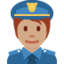 警察官（中間の肌色） (Twitter)