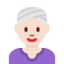 Woman Wearing Turban（明るい肌色） (Twitter)