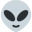 Alien Twitter/X emoji