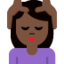 Woman Getting Massage（暗い肌色） (Twitter)
