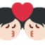 Эмодзи 💏🏻 Twitter.com