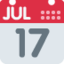 Calendar Twitter/X emoji
