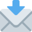 Envelope with arrow Twitter/X emoji