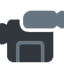Video Camera Twitter/X emoji