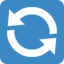 Counterclockwise arrows button Twitter/X emoji