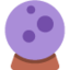 Crystal ball Twitter/X emoji
