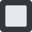 Black square button Twitter/X emoji