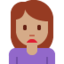 Woman Frowning（中間の肌色） (Twitter)