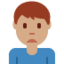 Man Frowning（中間の肌色） (Twitter)
