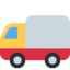 Delivery truck Twitter/X emoji