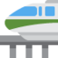 Monorail Twitter/X emoji