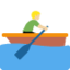 Man Rowing Boat（やや明るい肌色） (Twitter)