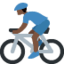 Man Biking（暗い肌色） (Twitter)