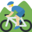 Man Mountain Biking（やや明るい肌色） (Twitter)
