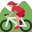 Woman Mountain Biking（中間の肌色） (Twitter)