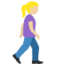 Эмодзи 🚶🏼‍♀️‍➡️ Twitter.com