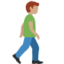Эмодзи 🚶🏽‍♂️‍➡️ Twitter.com