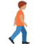 Person Walking Facing Right（中間の肌色） (Twitter)