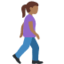 Эмодзи 🚶🏾‍♀️‍➡️ Twitter.com