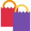 Shopping Bags Twitter/X emoji