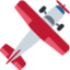 Small airplane Twitter/X emoji