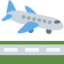 هبوط الطائرة Twitter/X emoji