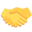 Handshake Twitter/X emoji