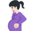 妊婦（明るい肌色） (Twitter)