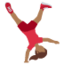 Woman Cartwheeling（やや暗い肌色） (Twitter)