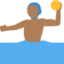 Man Playing Water Polo（やや暗い肌色） (Twitter)