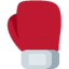 Boxing glove Twitter/X emoji